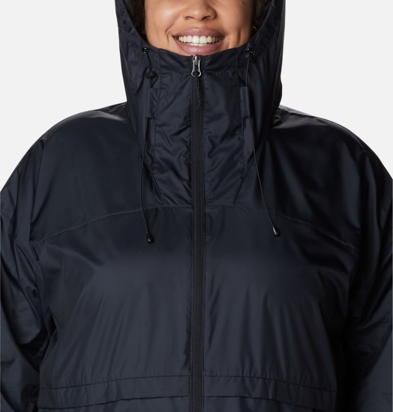 Jacheta Columbia Alpine Chill Windbreaker Dama Negrii | Plus Size SKMQA18S0